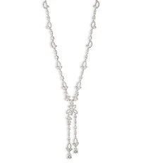Givenchy Viney Rhinestone Y Necklace