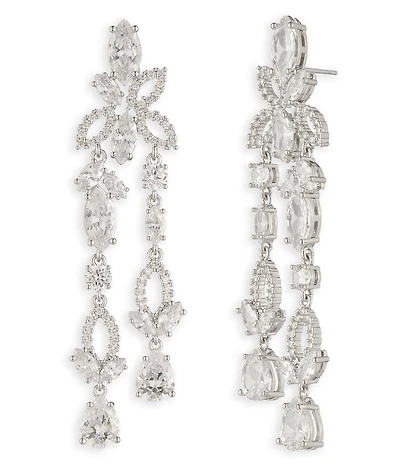 Givenchy Viney Rhinetone Chandelier Earrings