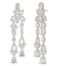Givenchy Viney Rhinetone Chandelier Earrings