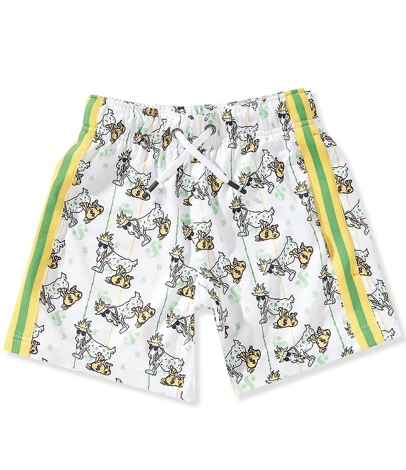 GOAT USA Big Boys Cash Money Printed Mesh Athletic Shorts