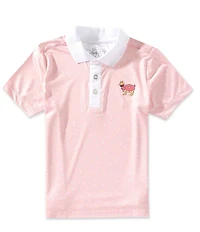 GOAT USA Big Boys Donut Short Sleeve Performance Polo