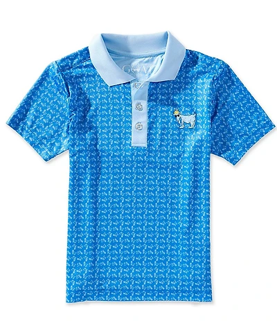 GOAT USA Big Boys OG Short Sleeve Performance Polo
