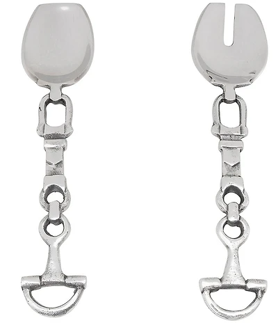 Godinger Cattleman's Ranch Bit Salad Servers, 2-Piece