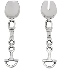 Godinger Cattleman's Ranch Bit Salad Servers, 2-Piece