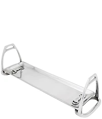 Godinger Cattleman's Ranch Handled Serving Tray, 18#double;