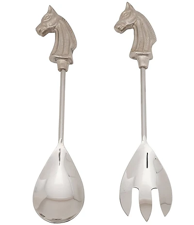 Godinger Cattleman's Ranch Salad Server 2-Piece Set