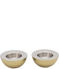 Godinger Cerro Tealight Holder, Set of 2