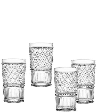 Godinger Claro Highball Glass, Set of 4