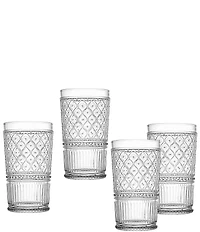 Godinger Claro Highball Glass, Set of 4