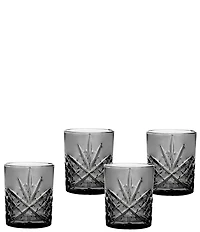 Godinger Dublin Midnight Double Old Fashion, Set of 4