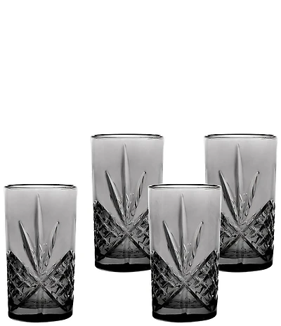 Godinger Dublin Midnight Highball, Set of 4