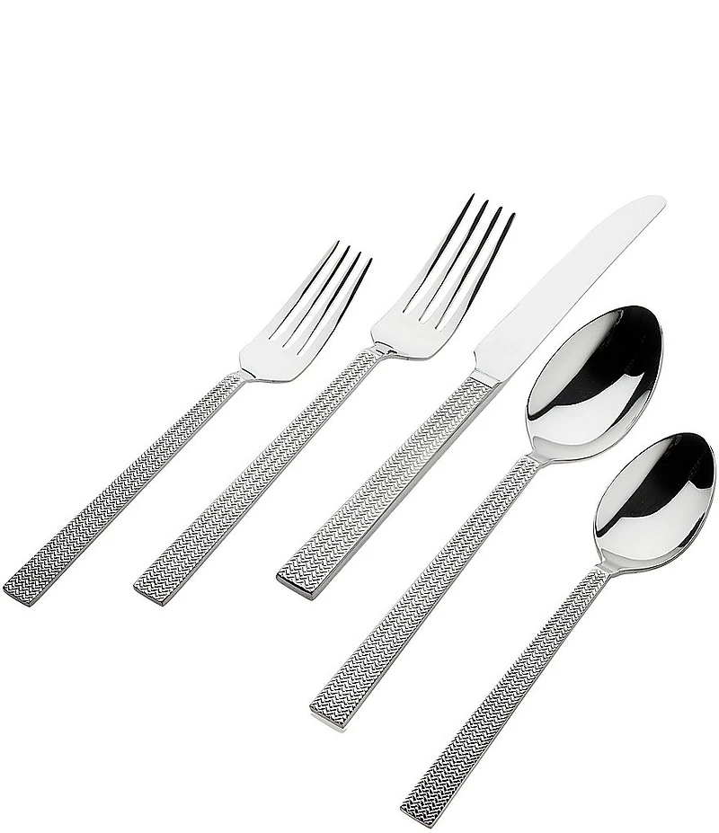Godinger Harrington 20-Piece Stainless Steel Flatware Set, Service for 4