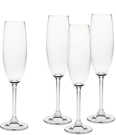 Godinger Meridian Flutes, Set of 4