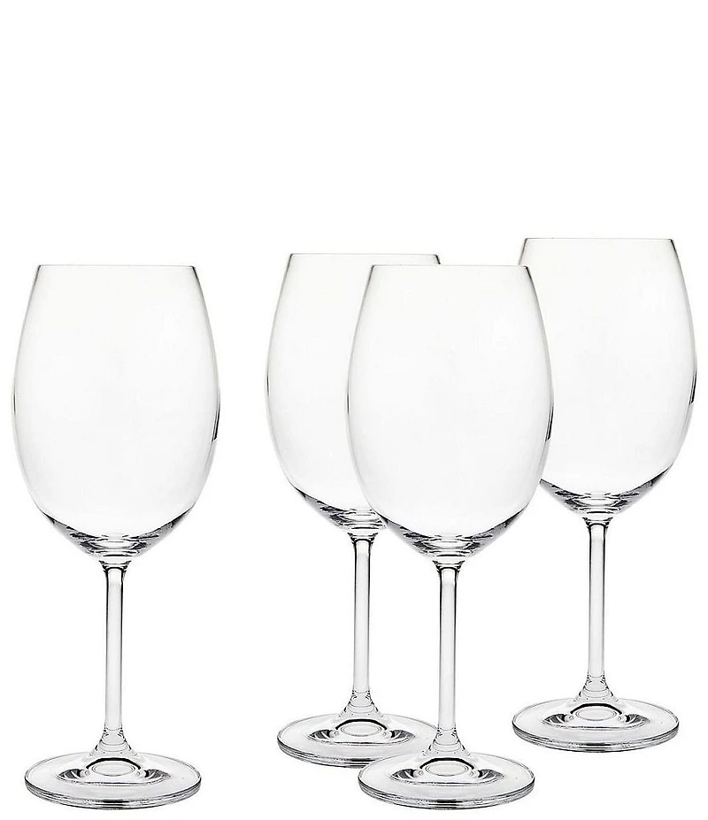 Godinger Meridian Red Wine Glasses, Set of 4