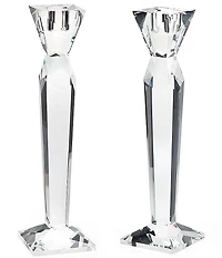Godinger Prism Crystal Candlestick Pair, 10#double;