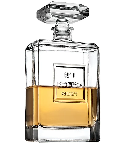 Godinger Reserve Whiskey Decanter, 40 oz.