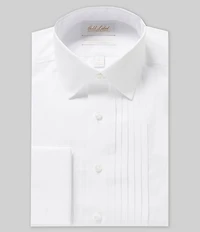 Gold Label Roundtree & Yorke Slim-Fit Non-Iron Spread Collar French Cuff Tuxedo Dress Shirt
