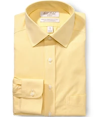 Gold Label Roundtree & Yorke Slim Fit Non Iron Spread Collar Houndstooth Dress Shirt