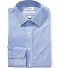 Gold Label Roundtree & Yorke Slim Fit Non Iron Spread Collar Houndstooth Dress Shirt