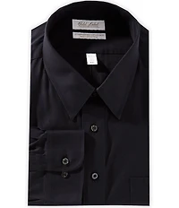 Gold Label Roundtree & Yorke Big & Tall Non-Iron Solid Point Collar Dress Shirt