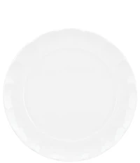 Gorham Manor Scalloped Bone China Dinner Plate