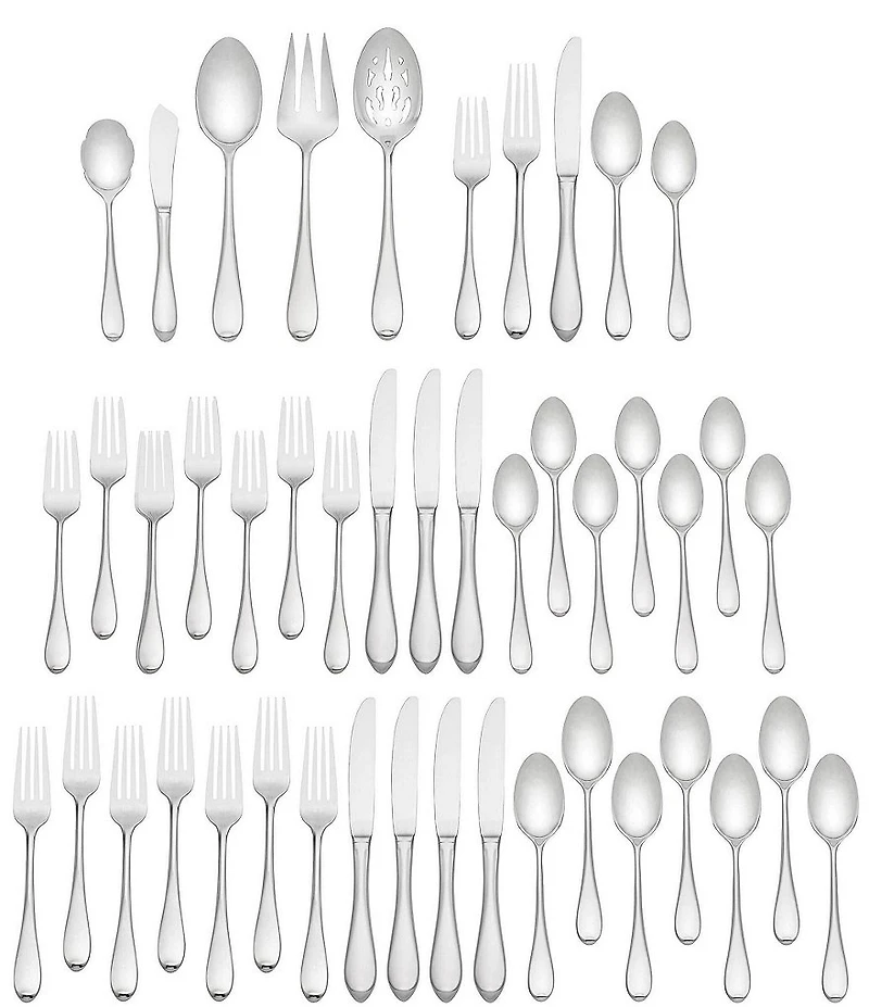 Gorham Studio 45-Piece Stainless Flatware Set