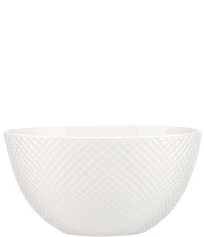 Gorham Woodbury Embossed Bone China All-Purpose Bowl