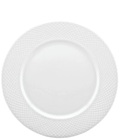 Gorham Woodbury Embossed Bone China Dinner Plate