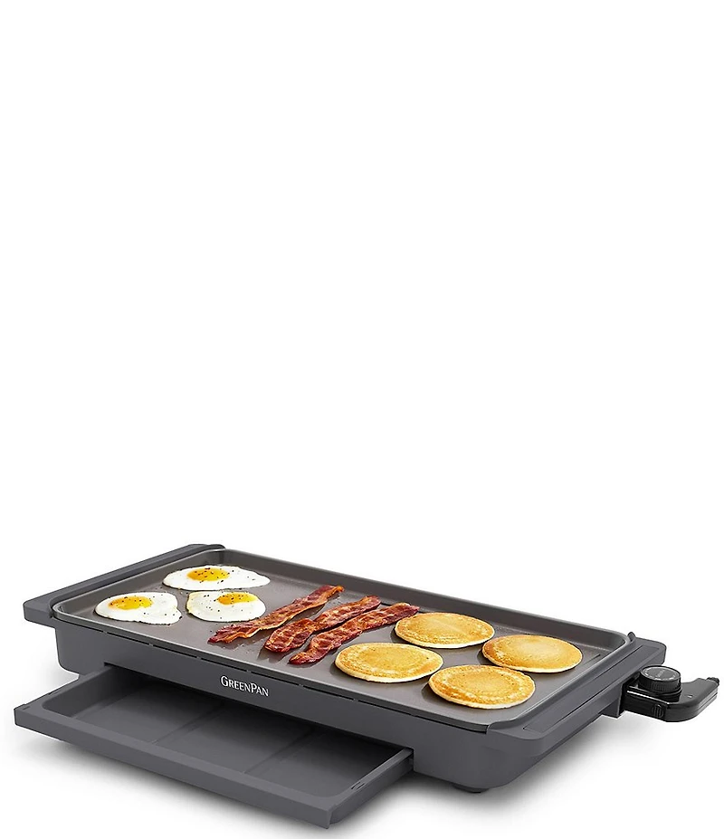Greenpan Advanced Griddle with Warming Drawer