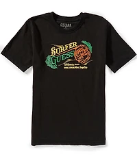 Guess Big Boys Short Sleeve Oversize Guess T-Shirt