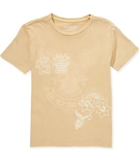 Guess Big Boys Embroidered Korean Short-Sleeve T-Shirt