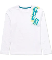 Guess Big Boys Long Sleeve Guess 81 T-Shirt