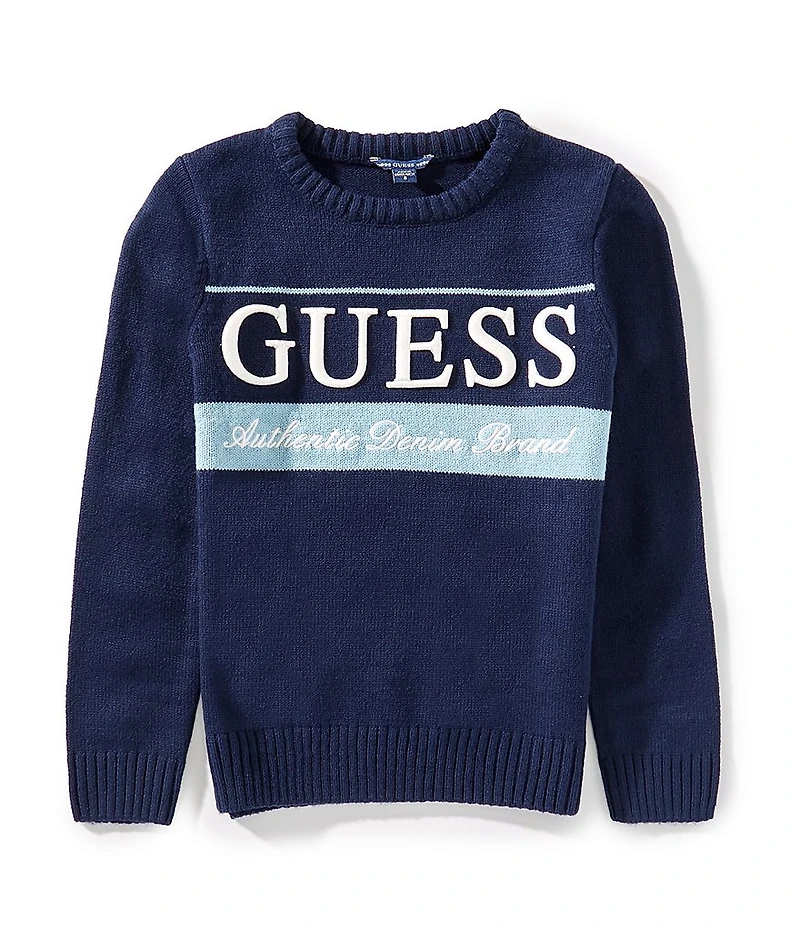 Guess Big Boys Long Sleeve Pullover Guess Sweater