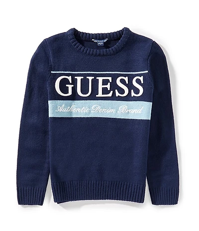 Guess Big Boys Long Sleeve Pullover Guess Sweater