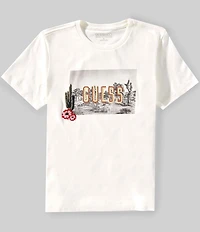 Guess Big Boys Short Sleeve Desert Guess T-Shirt