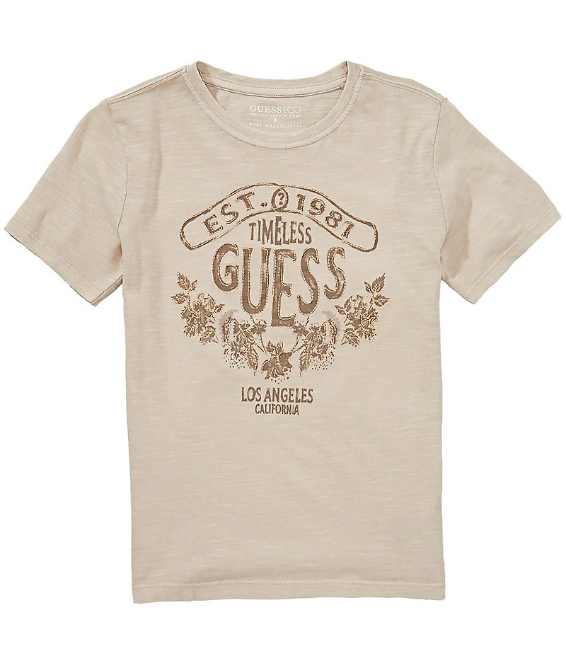 Guess Big Boys Short-Sleeve Timeless Graphic T-Shirt