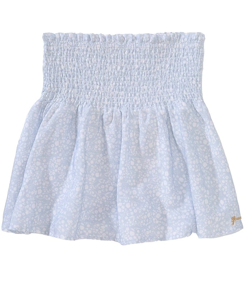 Guess Big Girls Poplin Printed Mini Skirt