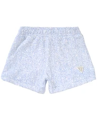 Guess Big Girls Sparkle Unbrushed-Fleece Shorts