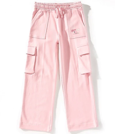 Guess Big Girls Unbrushed Fleece Cargo Pants