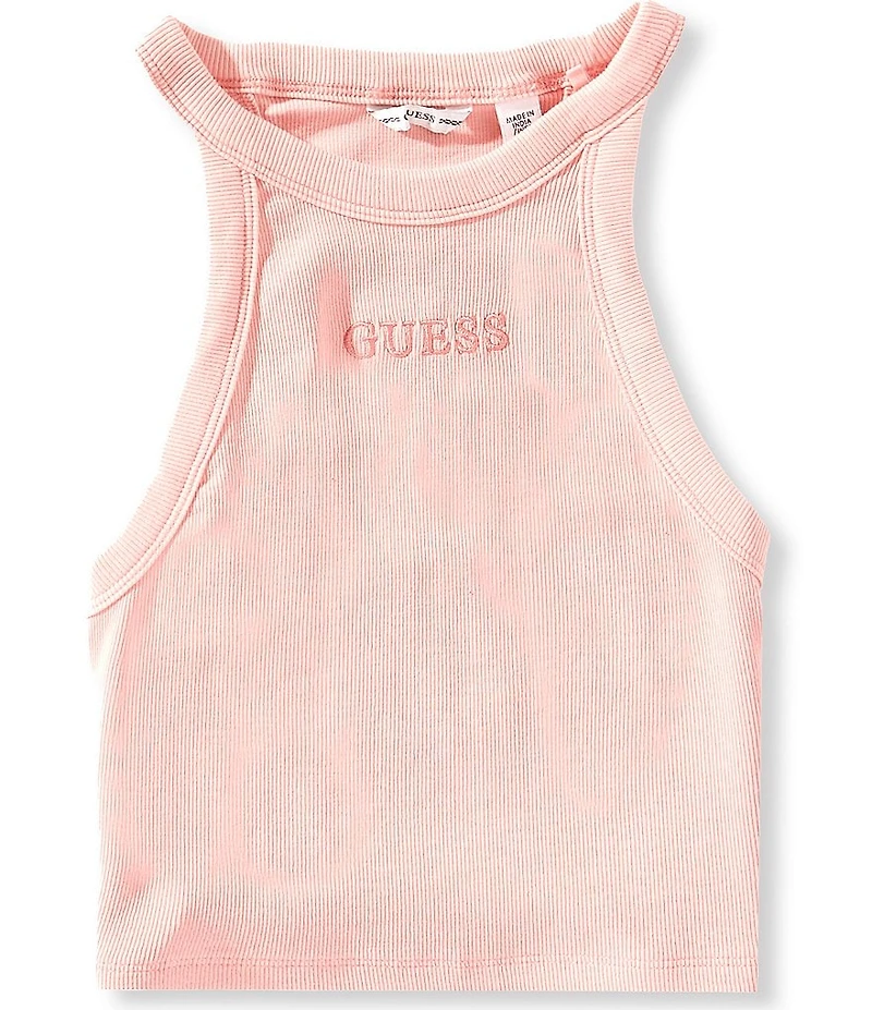 Guess Big Girls Sleeveless Rib-Knit Top