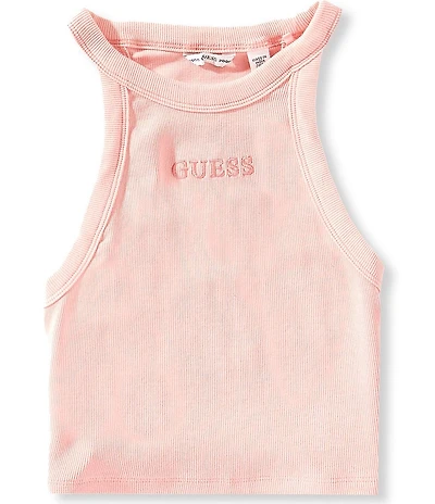 Guess Big Girls Sleeveless Rib-Knit Top