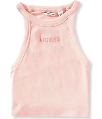 Guess Big Girls Sleeveless Rib-Knit Top