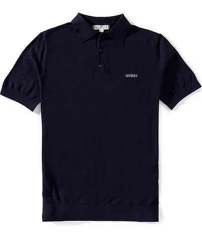Guess Lex Short Sleeve Sweater Polo Shirt
