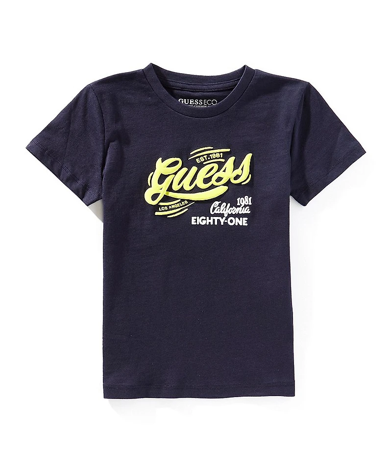 Guess Little Boys Short Sleeve Guess LA Graphic T-Shirt