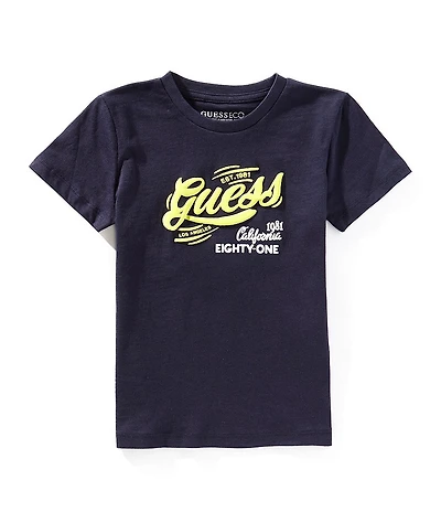 Guess Little Boys Short Sleeve Guess LA Graphic T-Shirt