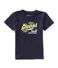 Guess Little Boys Short Sleeve Guess LA Graphic T-Shirt