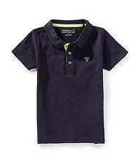 Guess Little Boys Short Sleeve Polo T-Shirt