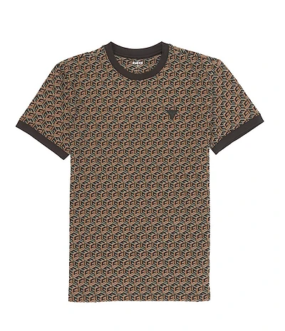 Guess Short-Sleeve Colin Macro G Cube T-Shirt