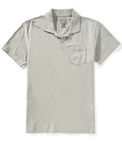 Guess Short Sleeve Slub Pocket Polo Shirt