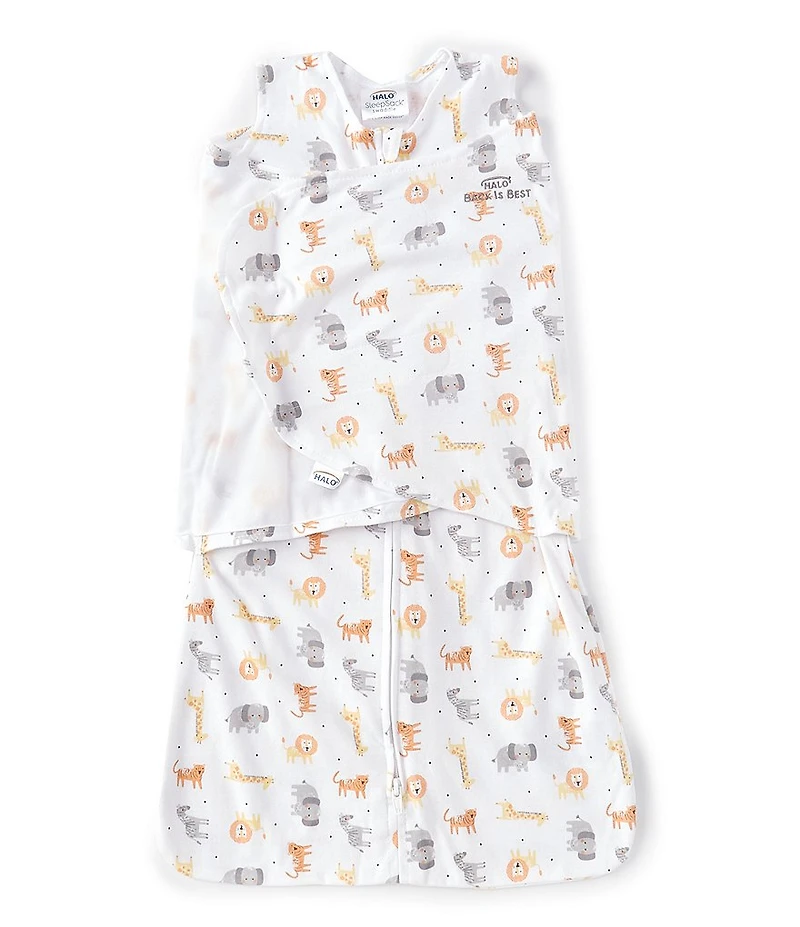 HALO® Baby SleepSack® Wearable Blanket Swaddle -Jungle Animal Print